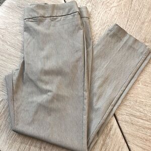 Gently used pinstripe women slacks.